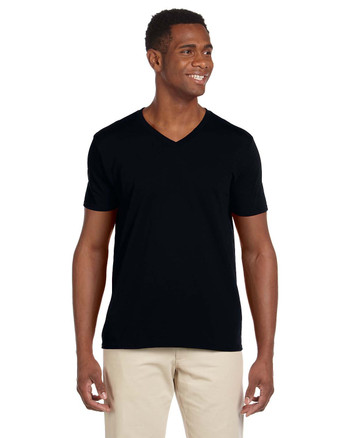 Gildan 64V00 Softstyle® V-Neck T-Shirt - BlankClothing.ca