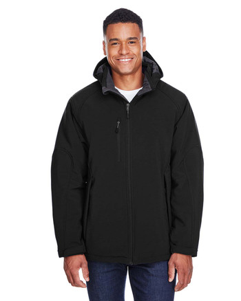 North End 88159 Insulated Soft Shell Jacket With Detachable Hood