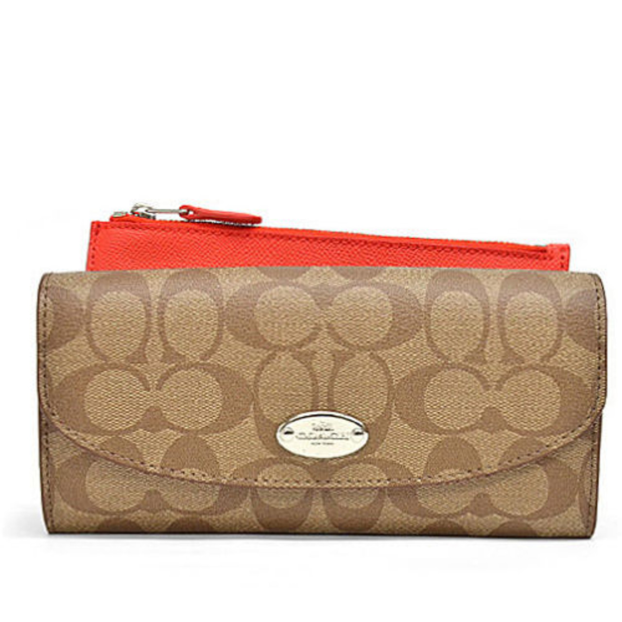 slim envelope wallet coach