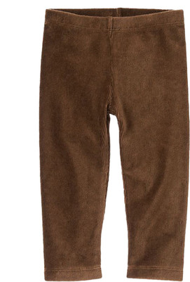  Baby Girl Brown Velour Legging