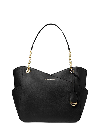 Jet Set Large Saffiano Leather Shoulder