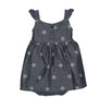 Baby Girl Flower Chambray Dress