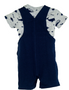 Baby boy 2-piece Whale Tee & Shortall set  