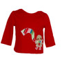 Baby Girl Gingerbread Shirt & Velour Leggings Set