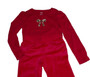 Big Girl Fuchsia Bow Tee and Pants Set