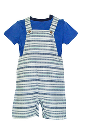  Baby Boy  Striped Overall