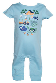 Baby Boy Little Farm 1-Piece 