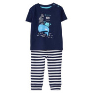 Baby Boy Whale Hello Set