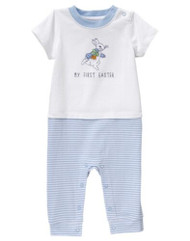  Baby Boy First Easter 1-Piece 