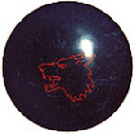 Ebonite Blue Wolf Bowling Ball 123Bowl