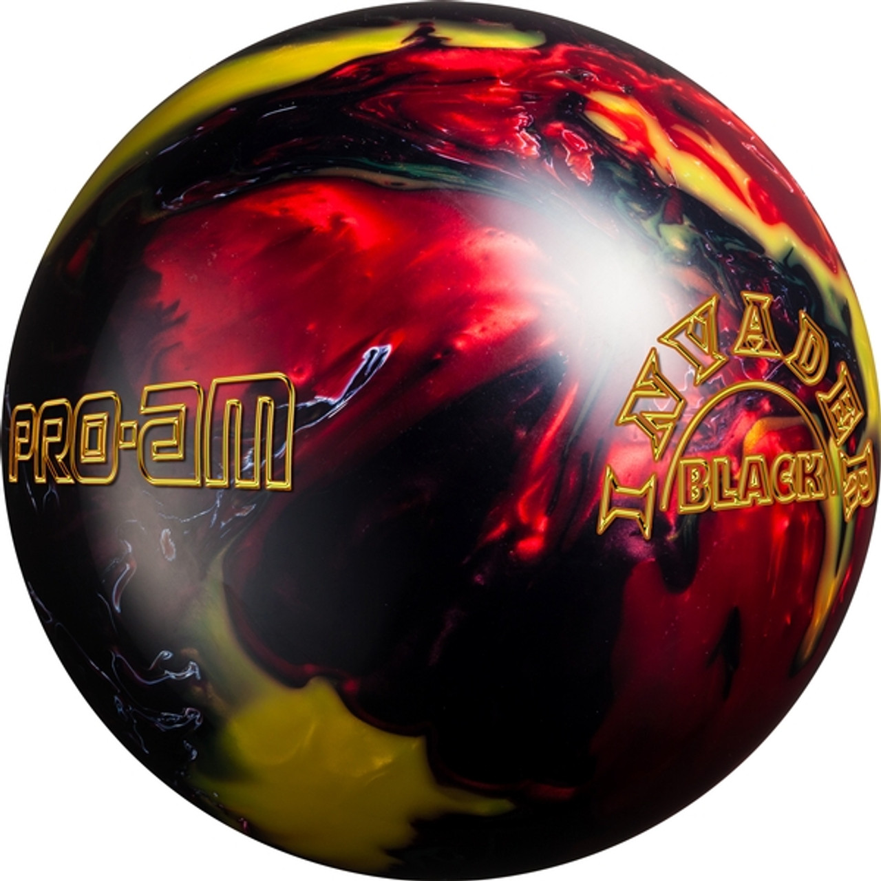 ABS Pro-Am Invader Black Bowling Ball - 123Bowl
