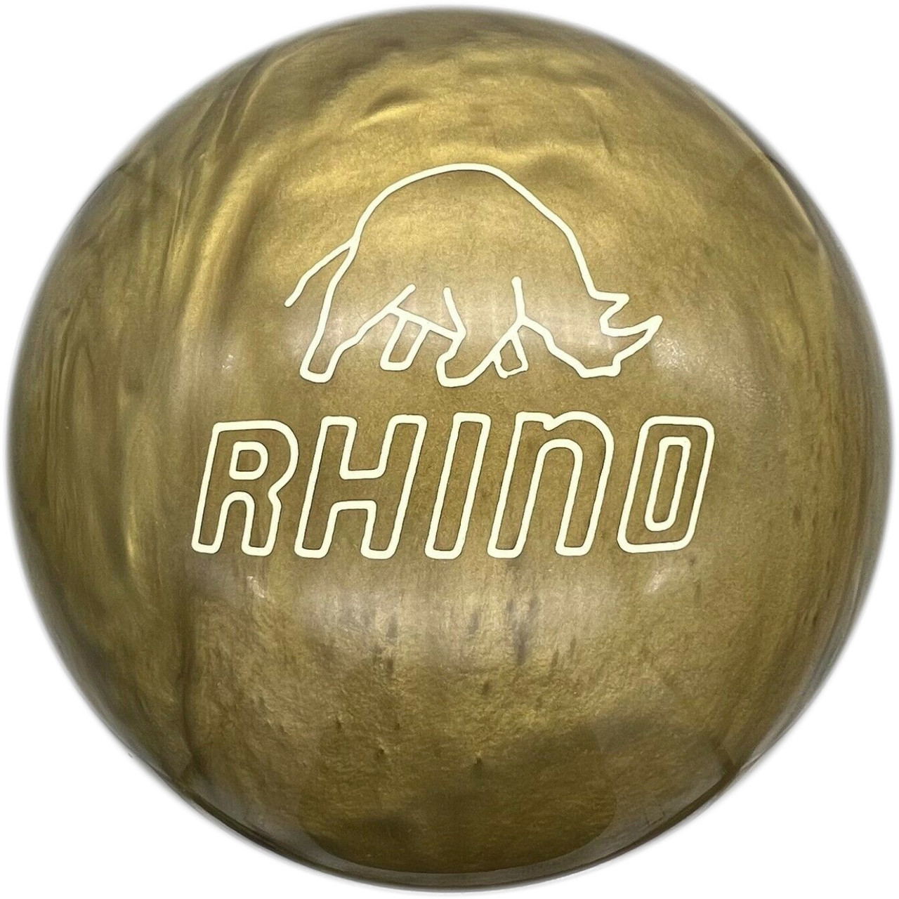 Brunswick Rhino Maize Plastic Bowling Ball - 123Bowl