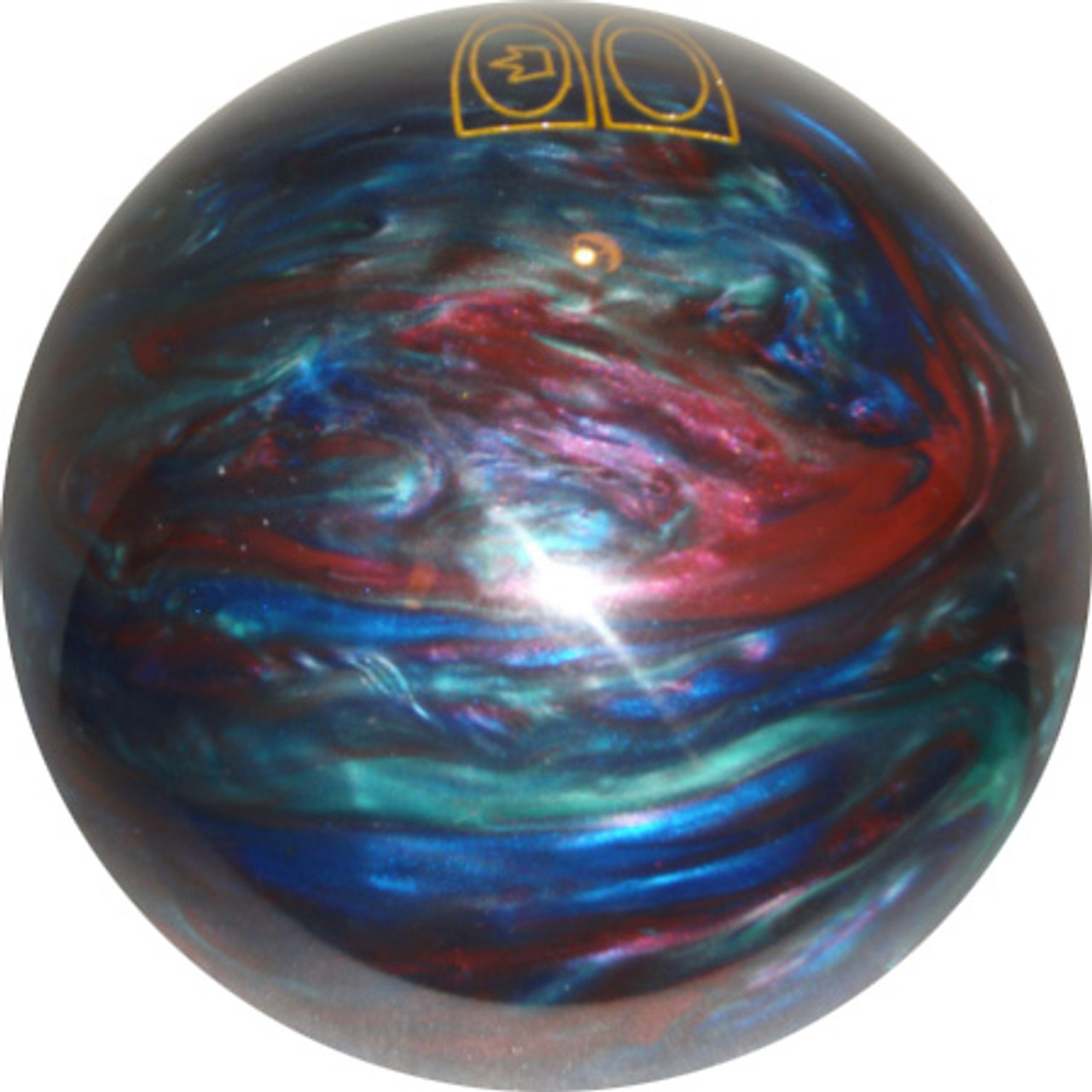 その他 Brunswick Bowling Brunswick Z Zone Blue Bowling Ball - 12.2 lbs. Drilled, (EUC