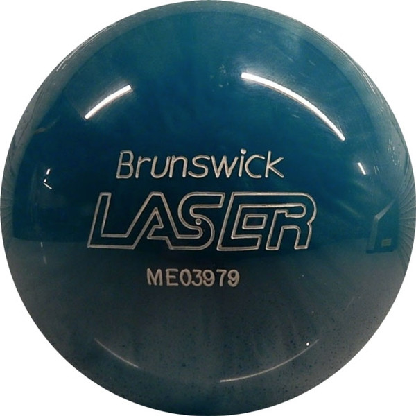 Brunswick Teal Laser Bowling Ball 123Bowl