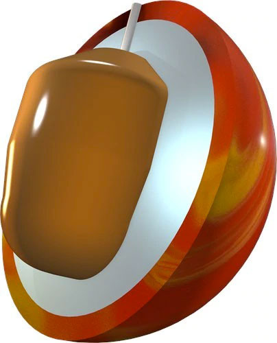 TRACK HEAT ボウリングボール 赤/オレンジ Track Heat Lava Bowling Balls FREE SHIPPING