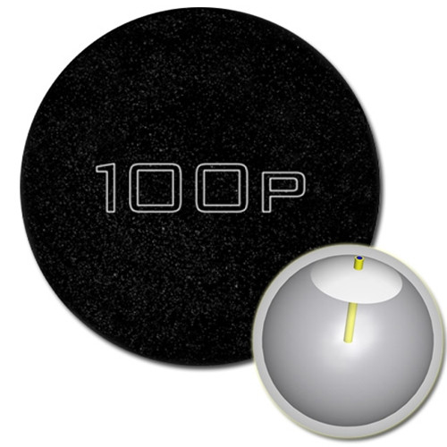 TRACK 100P ボウリングボール ブラックスパークル 15.02 oz Track 100P Black Sparkle Bowling Ball - 123Bowl