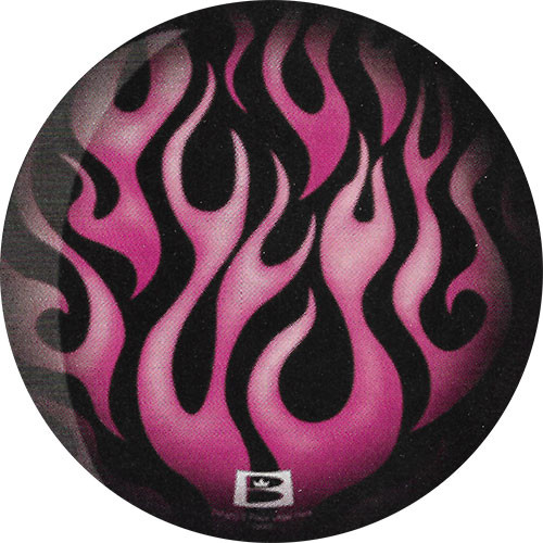 Brunswick Pink Flame Viz-A-Ball Bowling Ball - 123Bowl