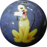 Brunswick Viz-A-Ball Disney Pluto Bowling Ball - 123Bowl