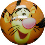 Brunswick Viz-A-Ball Disney Tigger Face Bowling Ball - 123Bowl
