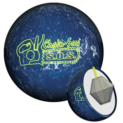 Lane #1 Chainsaw S.O.S. Bowling Ball - 123Bowl
