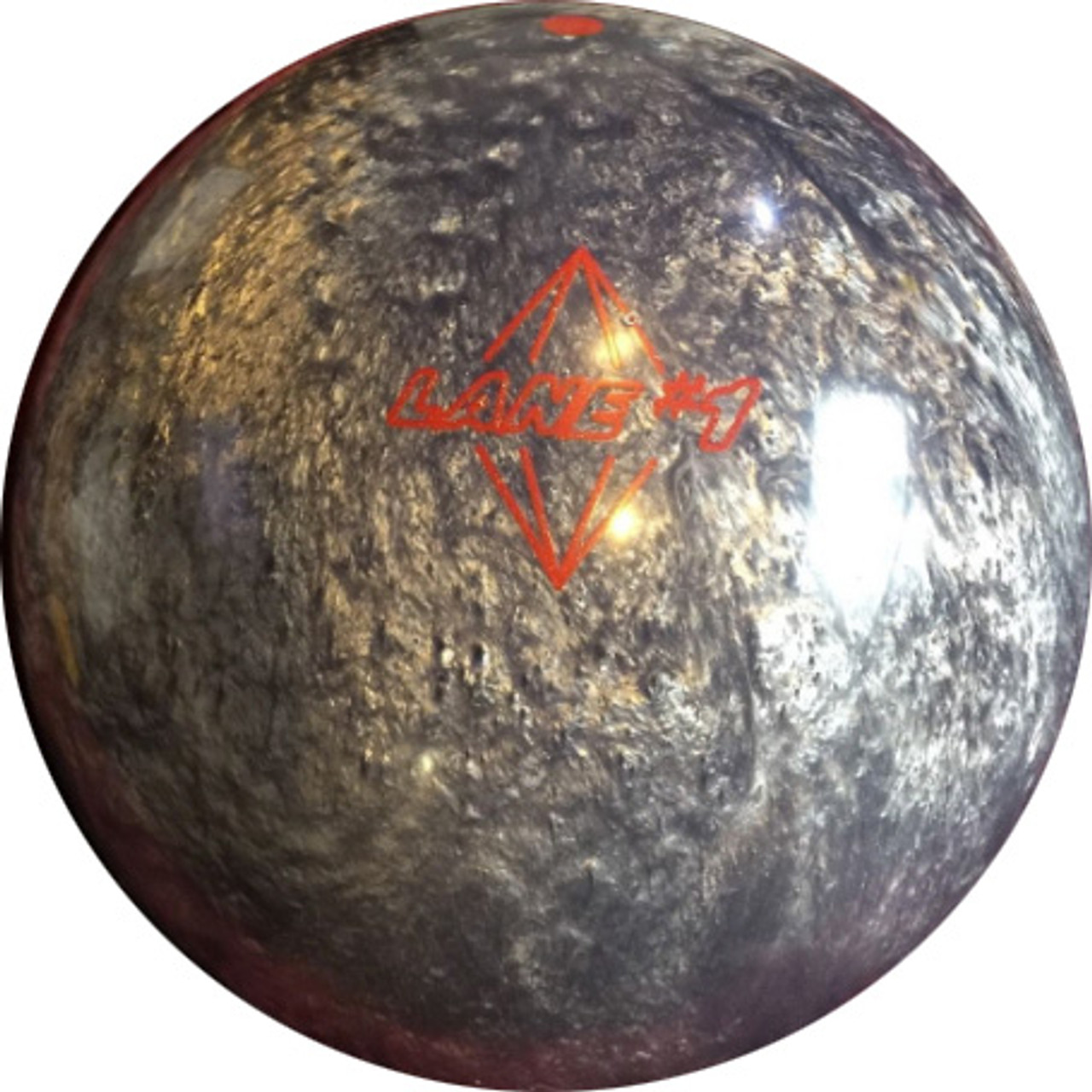 Lane #1 Buzzsaw/C Silver Pearl Bowling Ball - 123Bowl