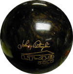 Brunswick Johnny Petraglia LT-48 Gold Pearl Bowling Ball - 123Bowl