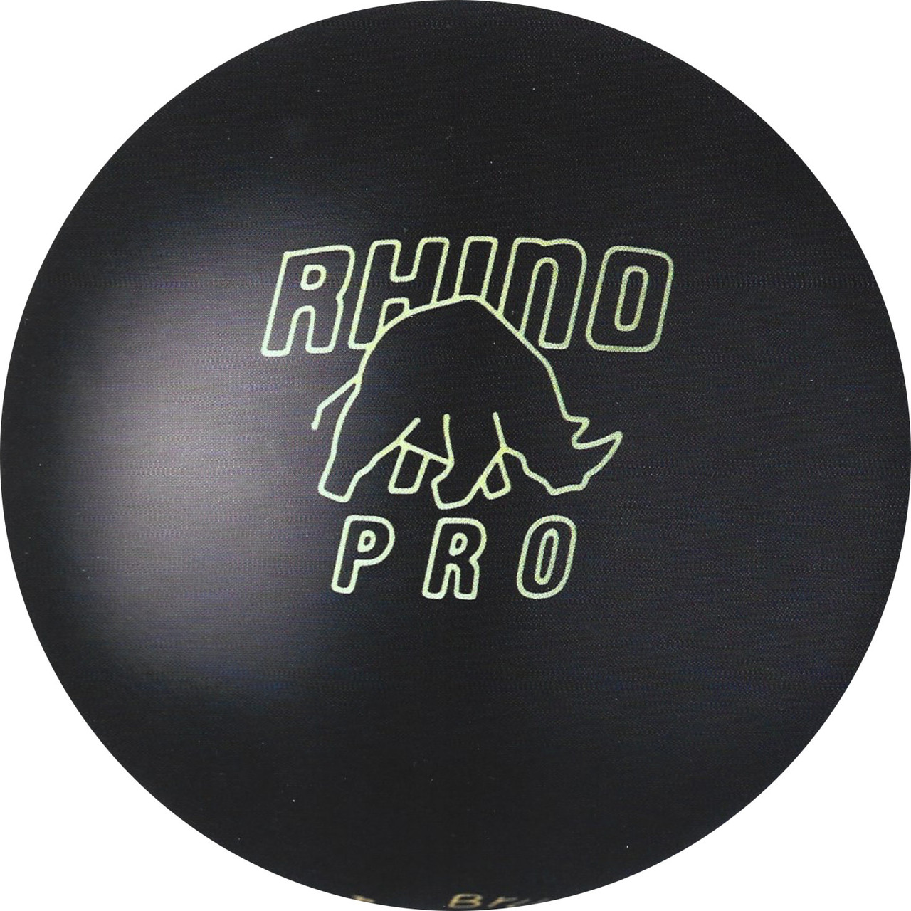 Brunswick Rhino Pro Black Bowling Ball - 123Bowl