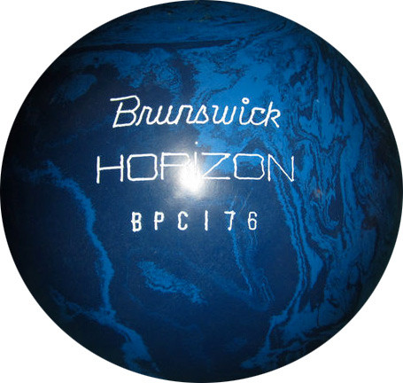 Brunswick Blue Horizon Bowling Ball 123Bowl
