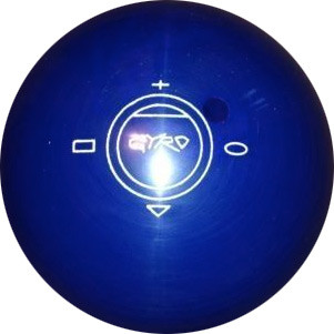 Ebonite Gyro Purple Sanded Bowling Ball 123Bowl