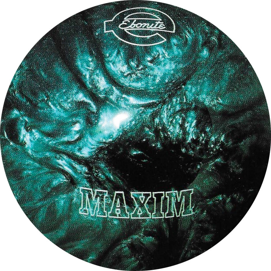 Ebonite Teal Maxim Bowling Ball - 123Bowl