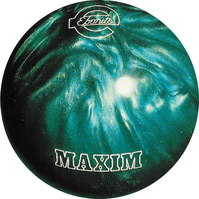 Ebonite Teal Maxim Bowling Ball 123Bowl