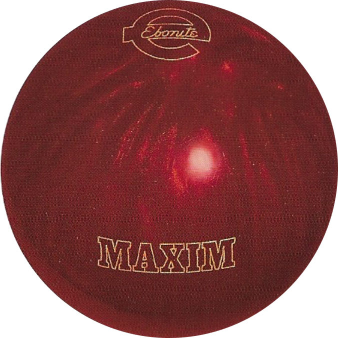 Ebonite Burgundy Maxim Bowling Ball 123Bowl