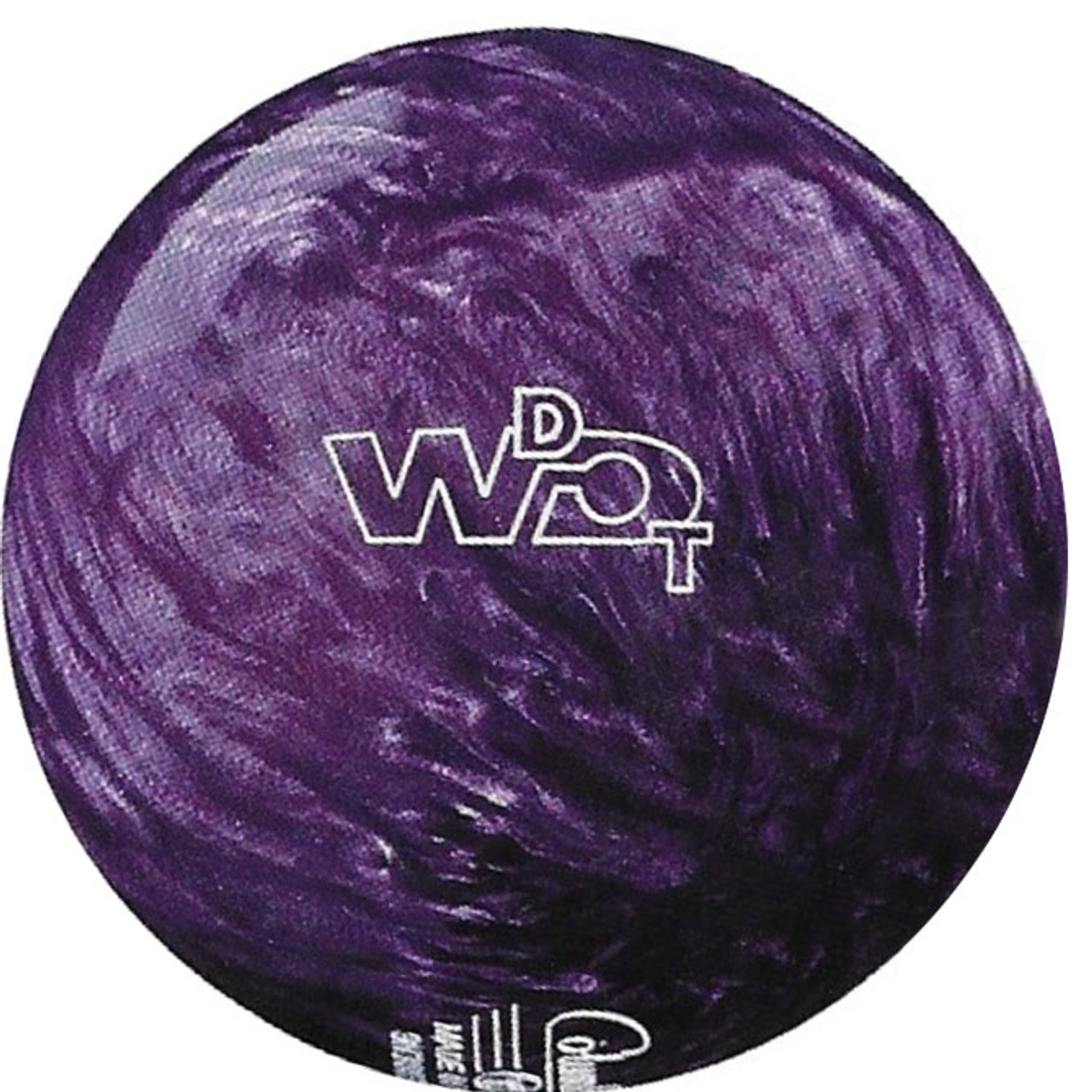 Columbia 300 White Dot Purple Swirl Bowling Ball 123Bowl