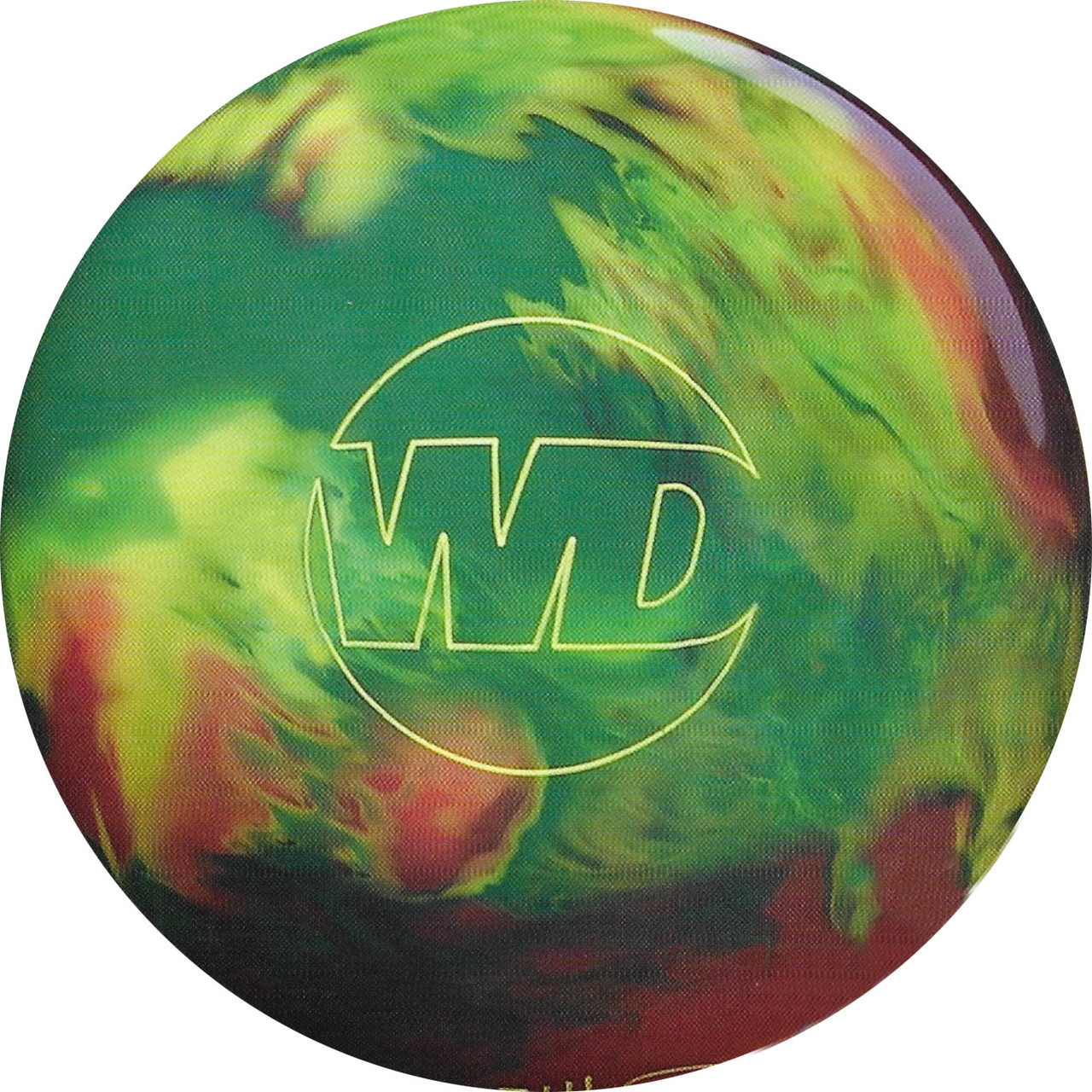 14kgf 非加熱ルビーダブルホール Columbia 300 White Dot Red Yellow Green Bowling Ball - 123Bowl