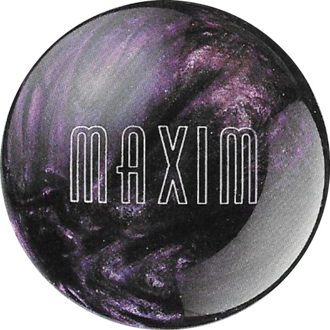 MAXIM Ebonite ボウリングボール Ebonite Maxim Purple Sparkle Bowling Ball - 123Bowl