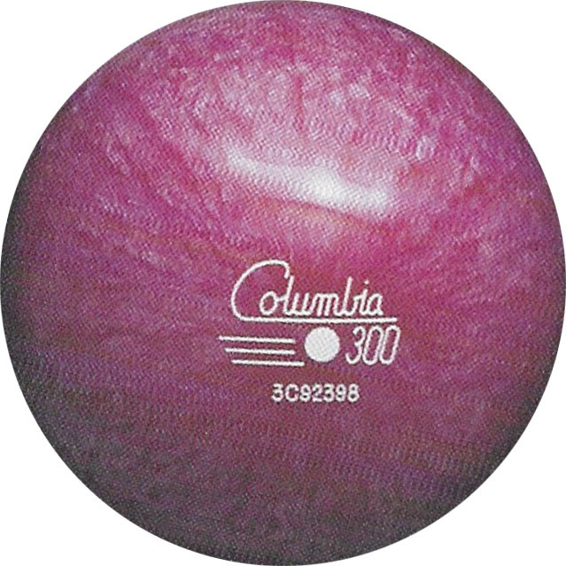 Columbia 300 White Dot Cotton Candy Bowling Ball 1993 - 123Bowl