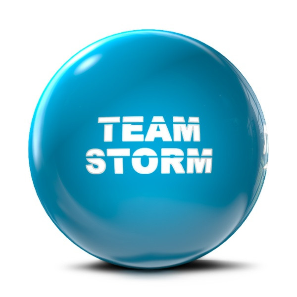 Storm Clear Team Storm Electric Blue Bowling Ball - 123Bowl