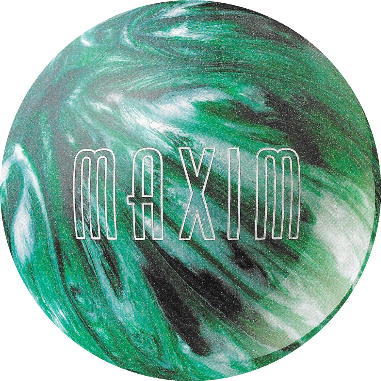 Ebonite Maxim Green White Sparkle Bowling Ball - 123Bowl