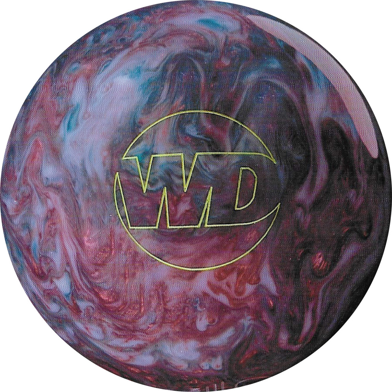 Columbia 300 White Dot Ruby Teal Ice Bowling Ball - 123Bowl
