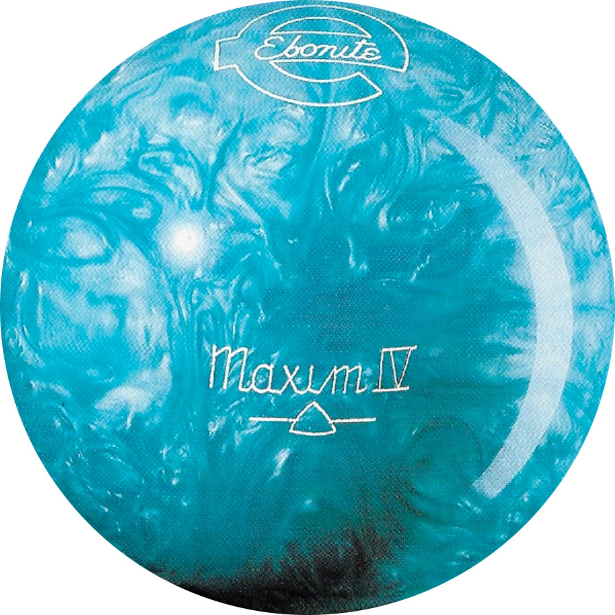 Ebonite Maxim IV Blue Crystal Bowling Ball - 123Bowl