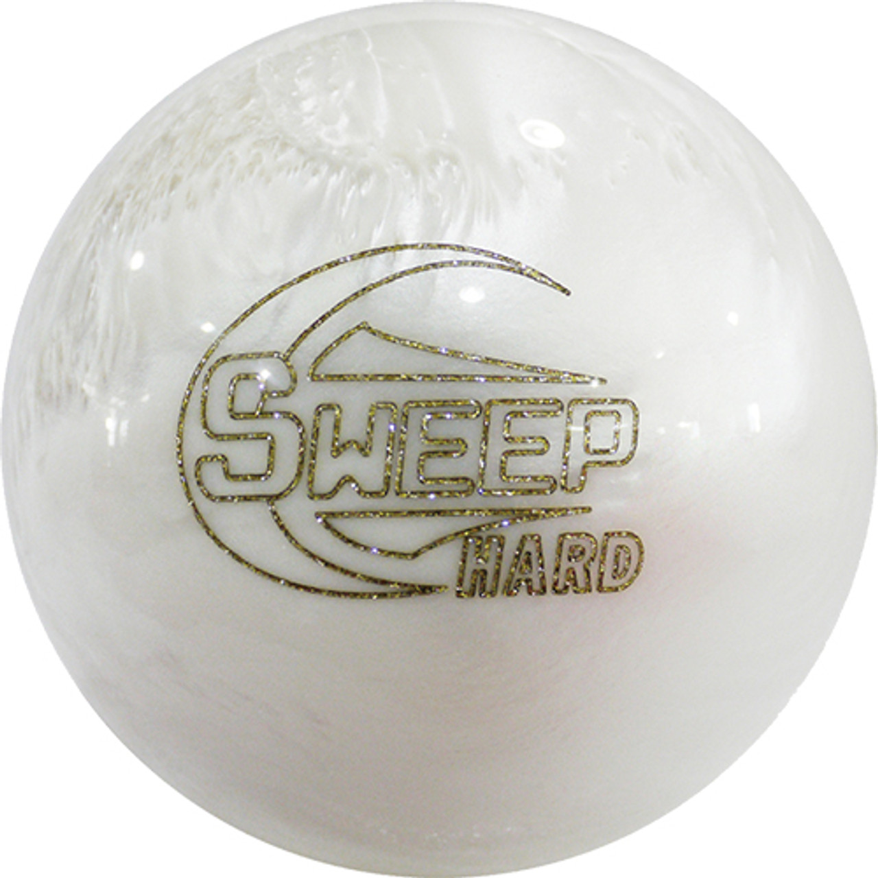 Hi Sports Sweep Hard White Bowling Ball - 123Bowl