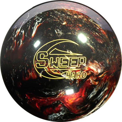 Hi Sports Sweep Hard Copper/Black/Silver Bowling Ball - 123Bowl