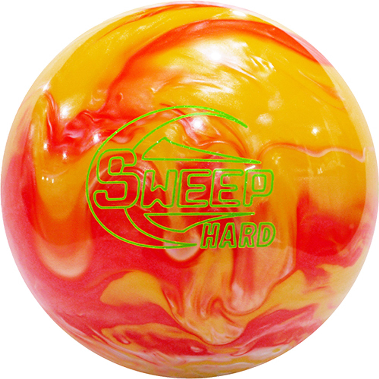 Hi Sports Sweep Hard Orange/Red Bowling Ball - 123Bowl