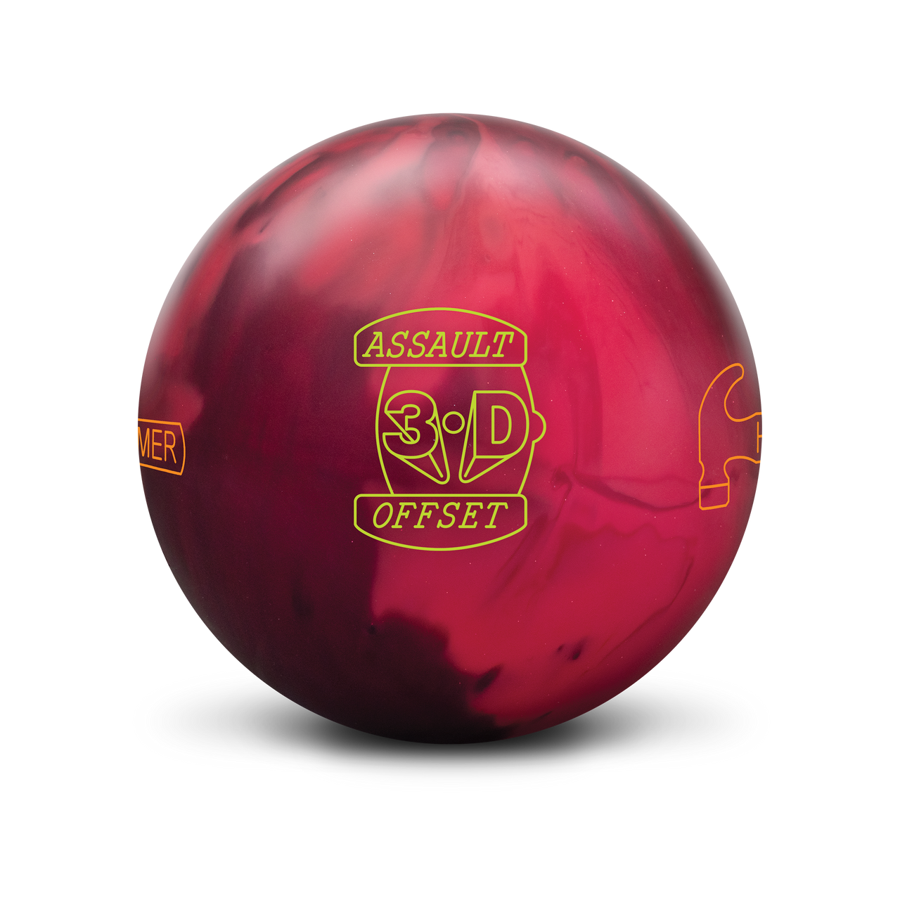 Hammer 3D Assault Bowling Ball - 123Bowl