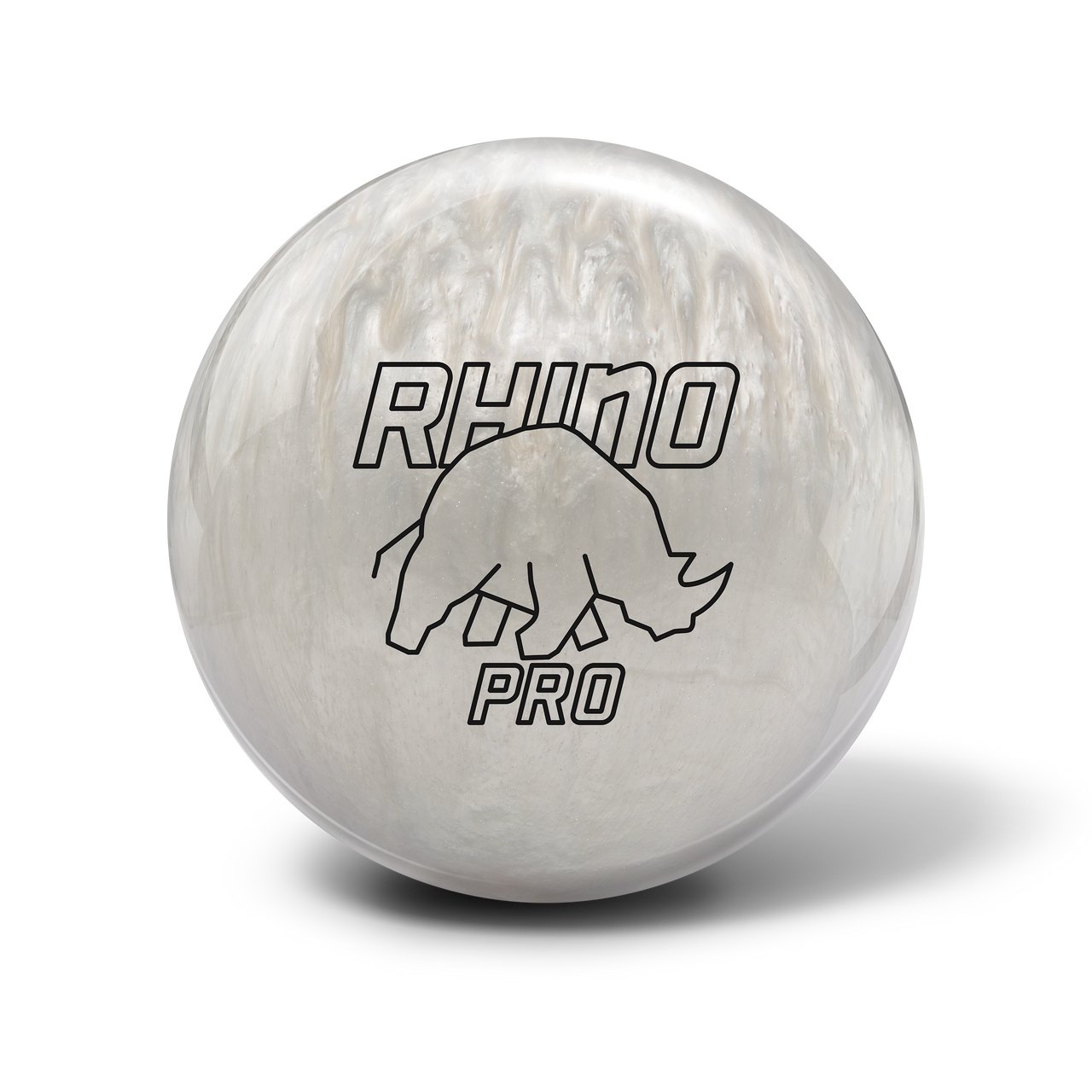 Brunswick Ivory Rhino Pro Bowling Ball - 123Bowl