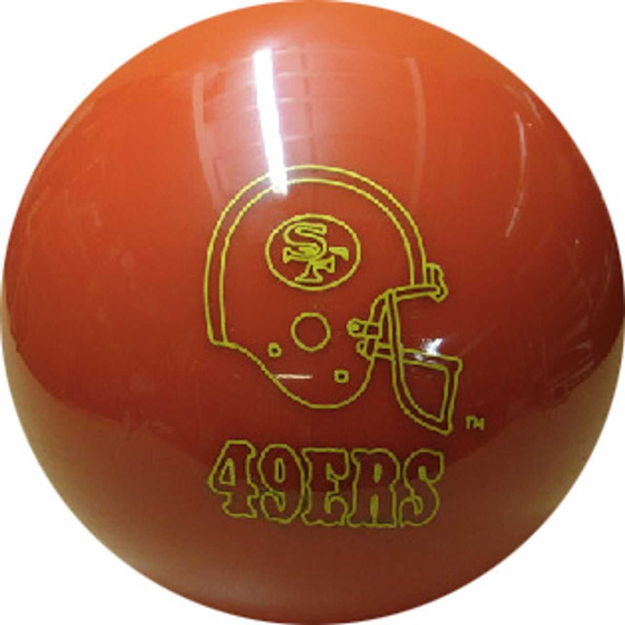 NFL ボール Brunswick NFL San Francisco 49ers Bowling Ball - 123Bowl