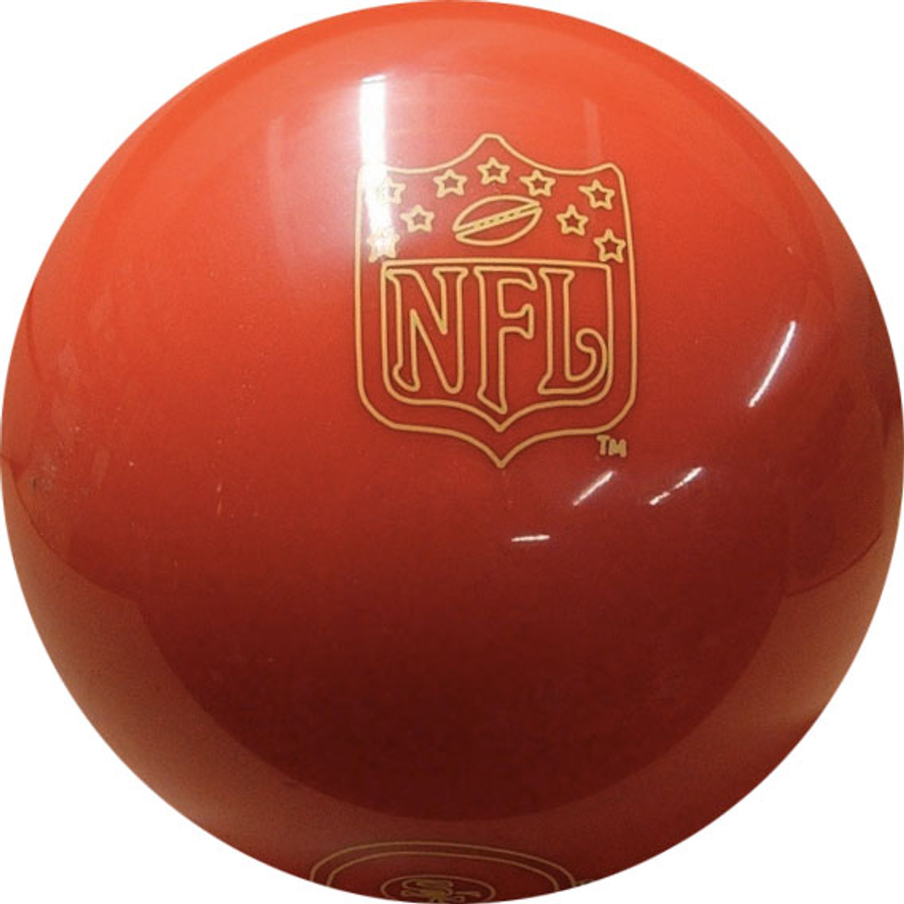 NFL ボール Brunswick NFL San Francisco 49ers Bowling Ball - 123Bowl