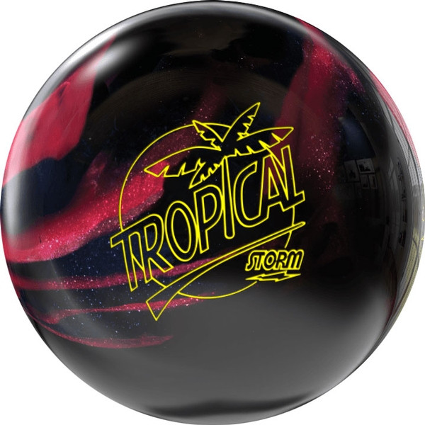 Storm Tropical Black/Cherry Bowling Ball - 123Bowl