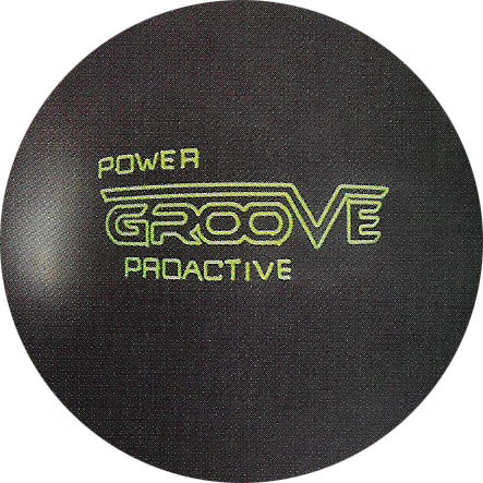 Brunswick Power Groove ProActive Black Bowling Ball 123Bowl