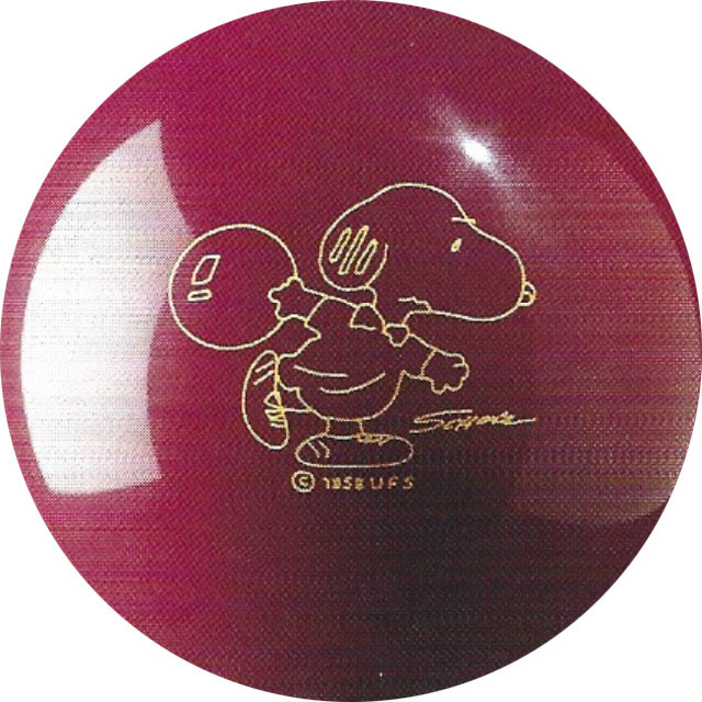 Brunswick Peanuts Snoopy Raspberry Bowling Ball - 123Bowl